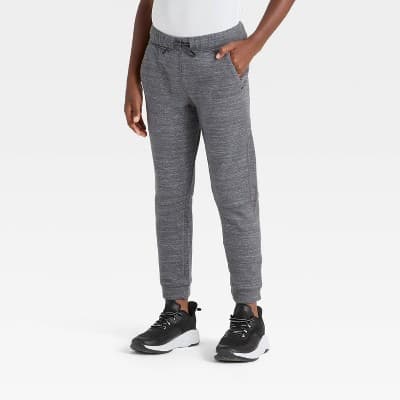 Boys' Siro Ponte Jogger Sweatpants - All In Motion™ Gray XL