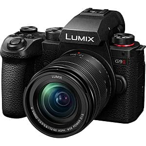 Panasonic LUMIX G9II Mirrorless Camera with 12-60mm Lens