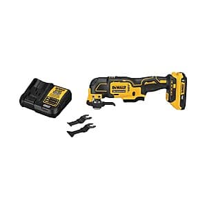 DEWALT 20V MAX Cordless Brushless Oscillating Tool Kit w/ 2.0Ah Battery & Charger $90 + Free Shipping