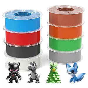 10 Rolls of Creality Hyper PLA 3D Printer Filament for $97.35 + Free Shipping