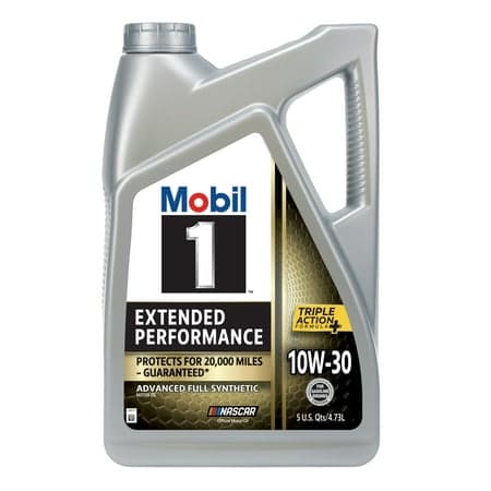 Mobil 1 Extended Performance Full Synthetic Motor Oil 10W-30, 5 Quart