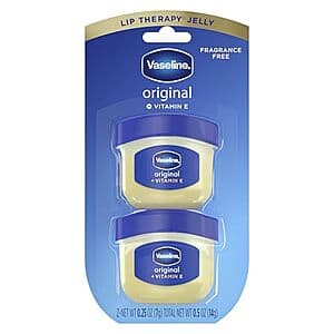2-Pack Vaseline Lip Therapy Jelly - Moisturizing Lip Care
