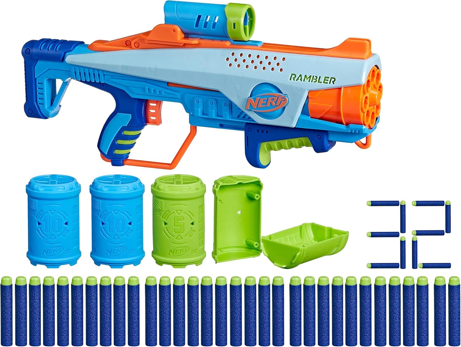 Epic Nerf Blaster Set with Darts and Targets
