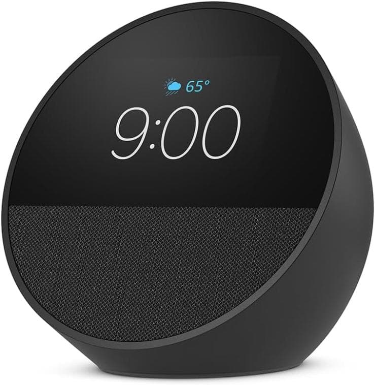 Save 44% on the Latest Amazon Echo Spot Smart Alarm Clock