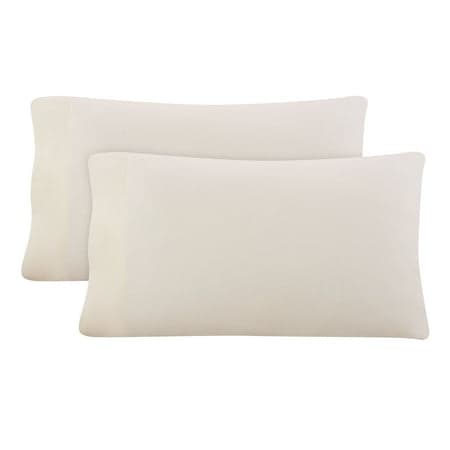 Hotel Style Tan Lyocell & Linen Blend Percale Pillowcases, King (2 Count)