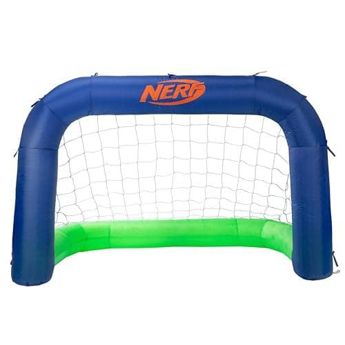 NERF Air Goal Blow Up Soccer Goal Walmart