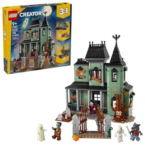 LEGO Creator 3 in 1 Haunted Mansion Amazon