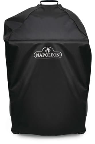 Napoleon - 22" Charcoal Kettle Grill with Cart Premium Cover - Black