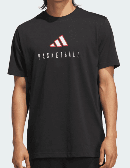 Adidas Graphic T-Shirt with Worldwide Hoops Design on eBay