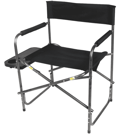 Ozark Trail Director's Chair with Side Table, WFC-95200, Adult, Black