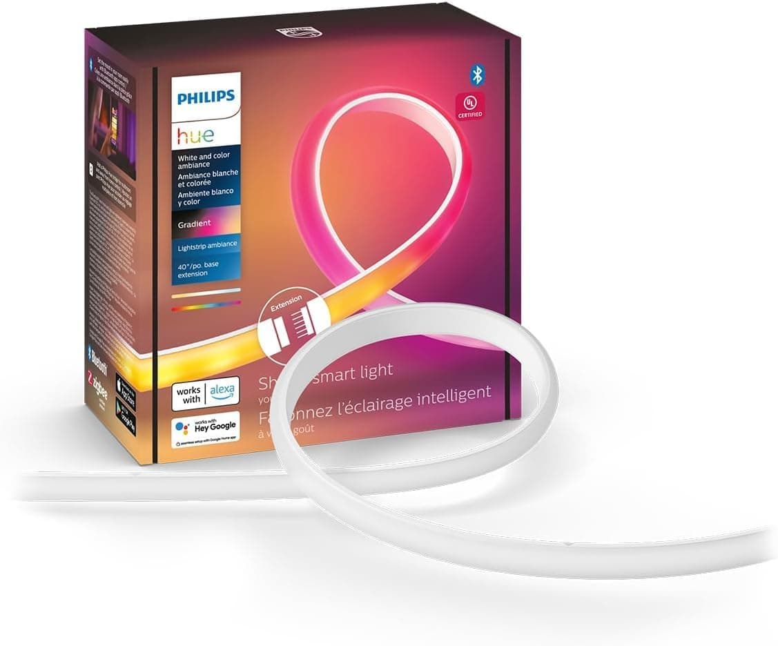 Philips Hue Smart LED Light Strip - Flowing Multicolor Effects