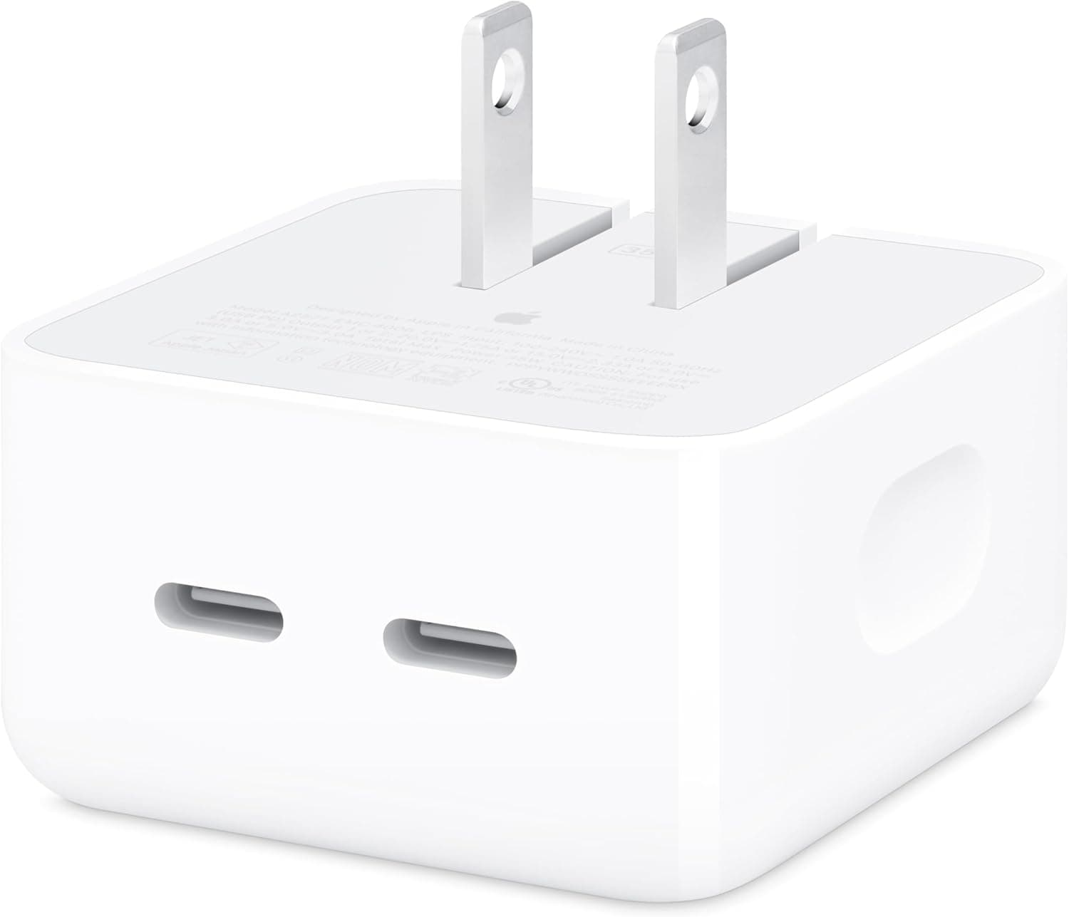 Compact Apple Dual USB-C Charger: Fast, Convenient Power