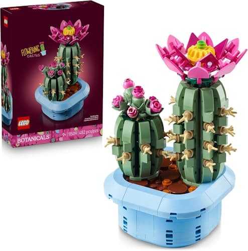 Blooming LEGO Botanicals Cactus at 14% Off