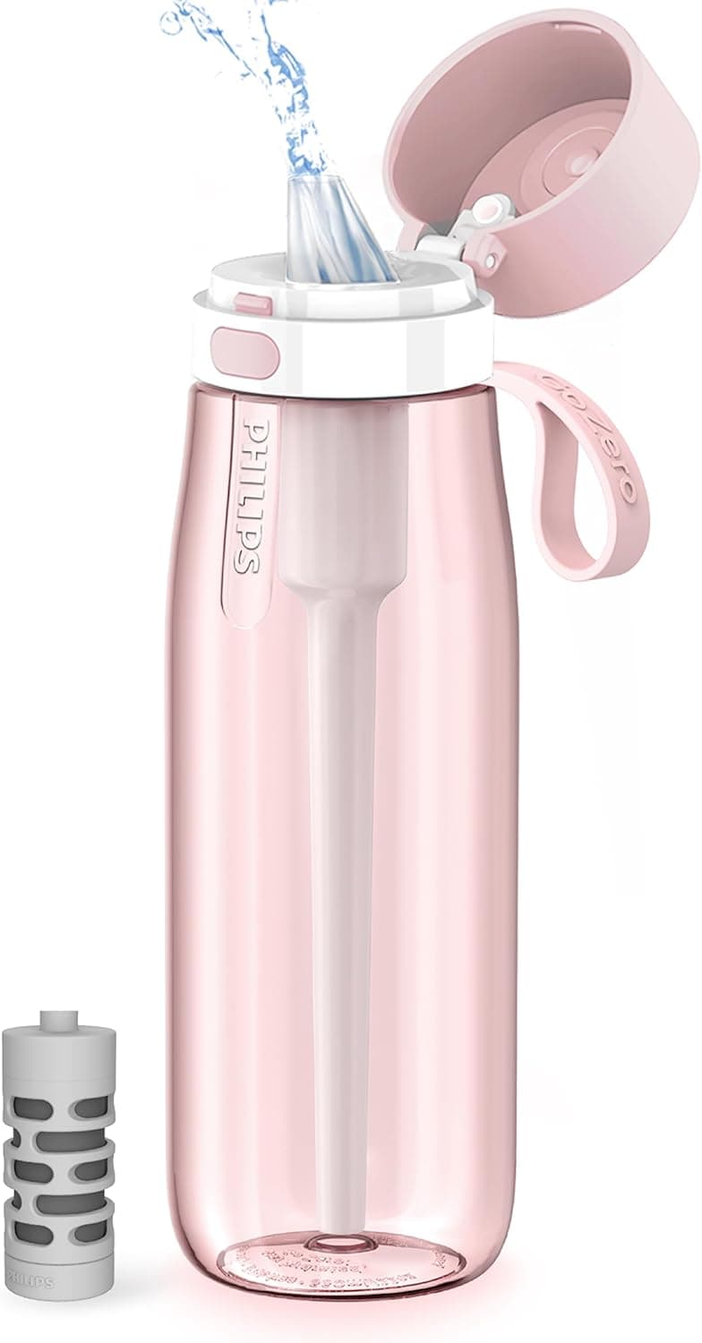 Philips Filtered Water Bottle: Reusable, BPA-Free Tritan