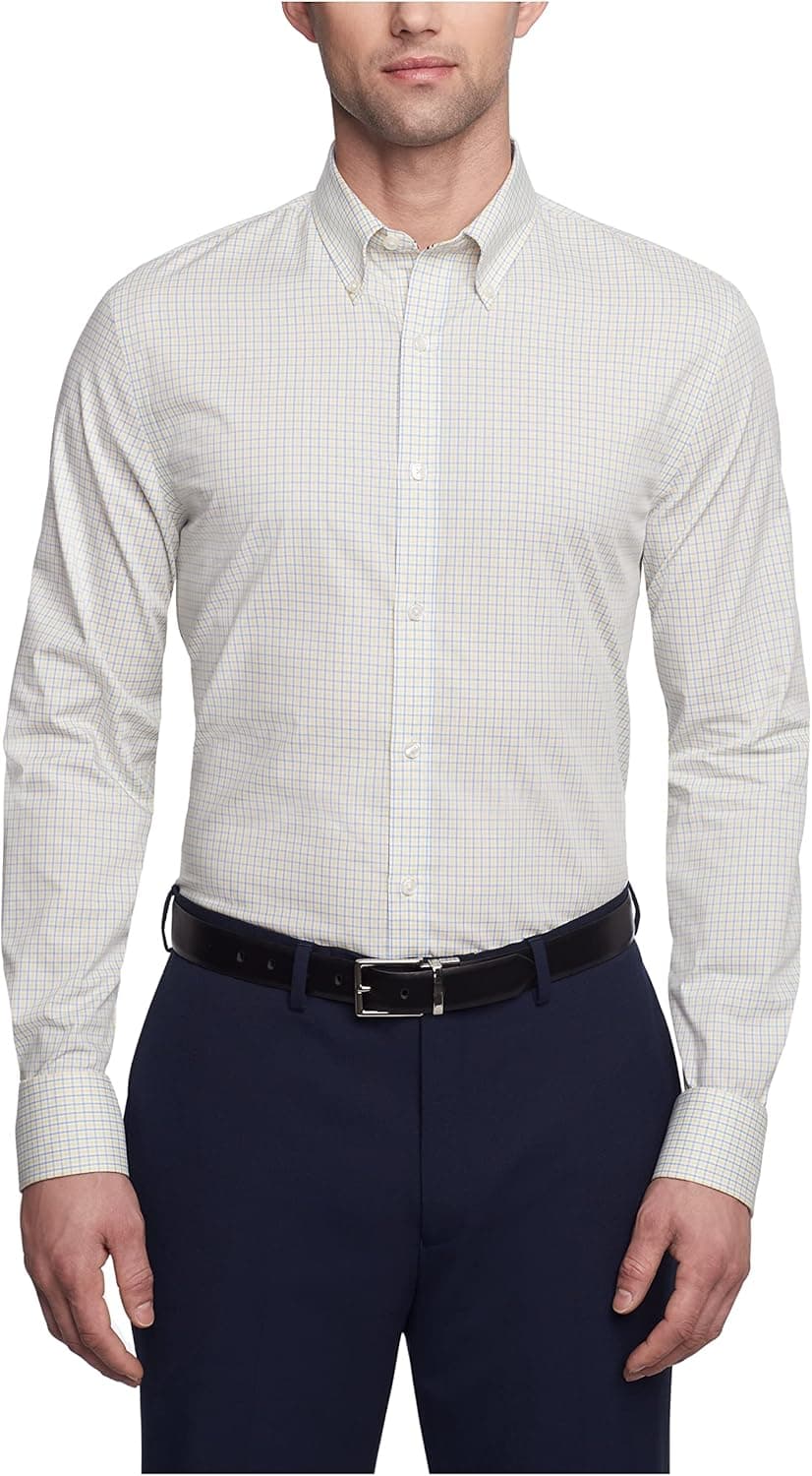 Tommy Hilfiger Men's Slim Fit Dress Shirt at 63% Off