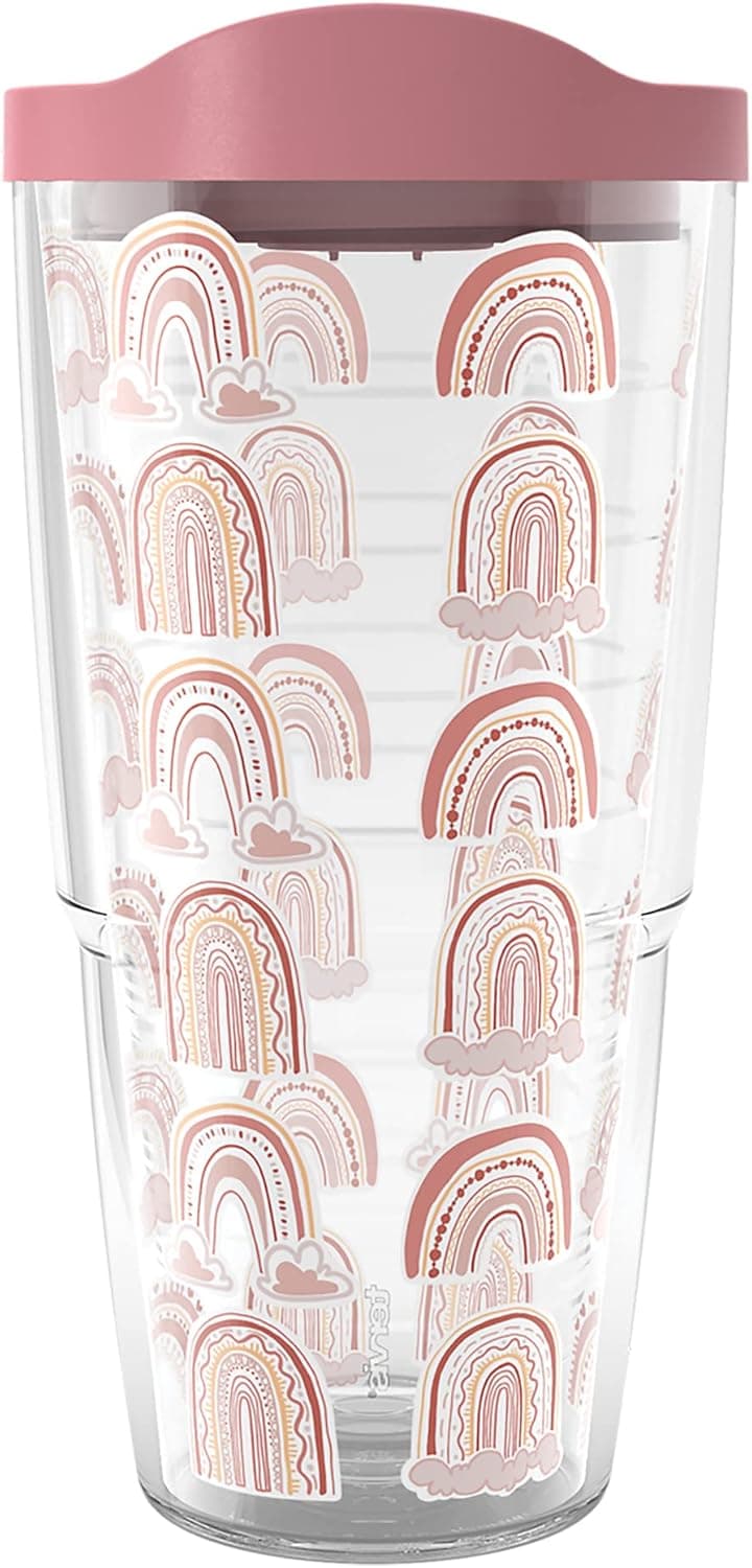 Tervis Boho Rainbows Insulated Tumbler, 24oz - Made in USA