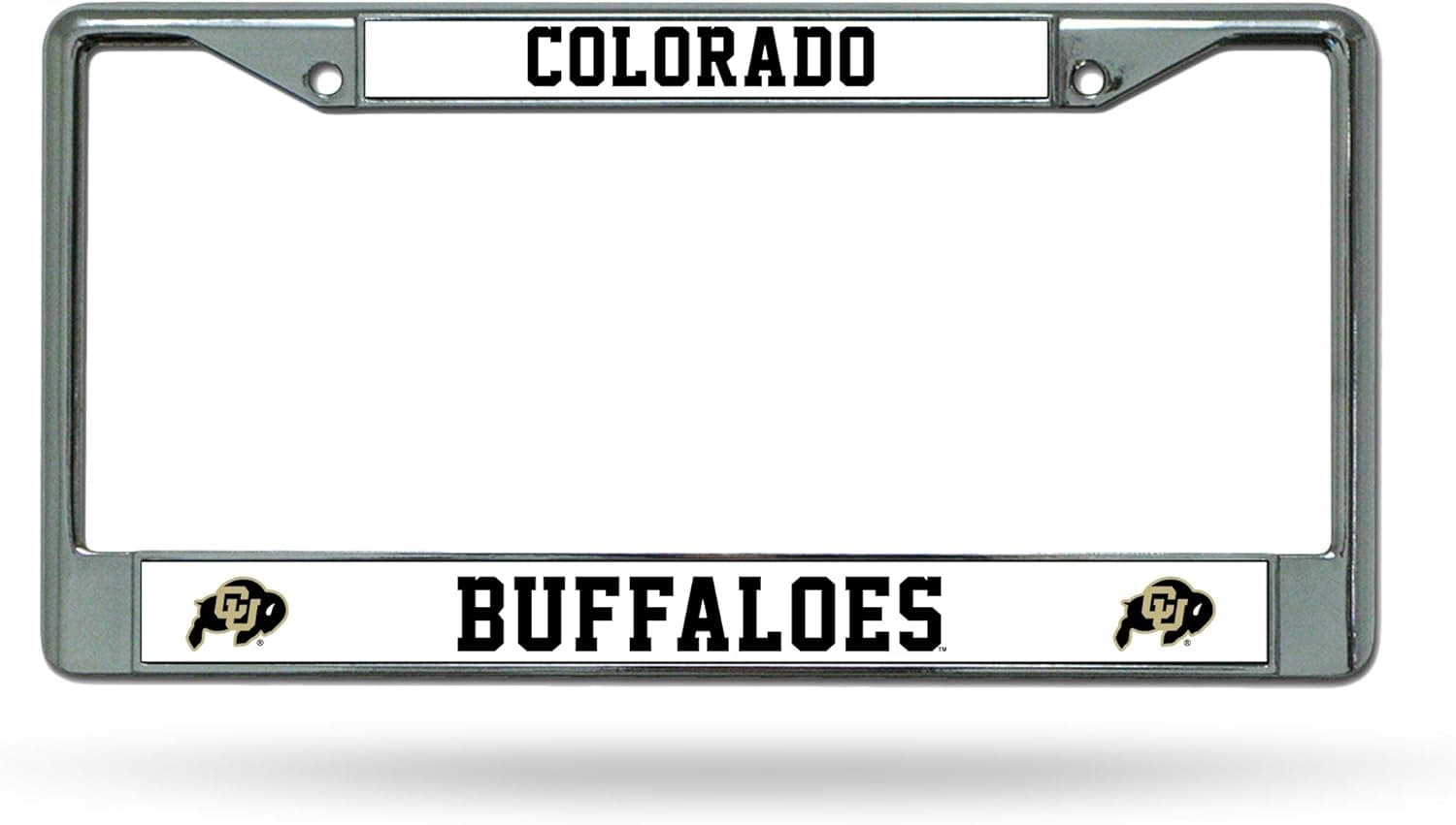 Stylish NCAA Colorado Buffaloes License Plate Frame