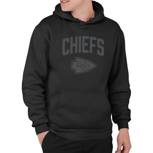 NFL Blackout Pro Football Team Logo Sweatshirt