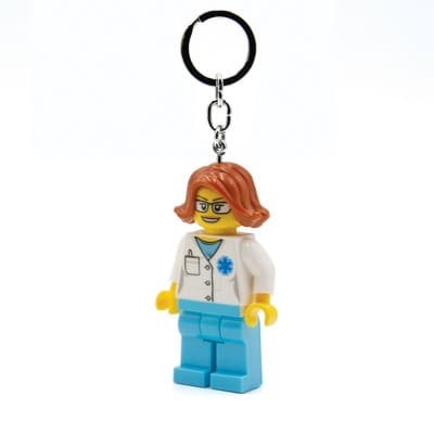 LEGO City Keychain Light Female - Doctor