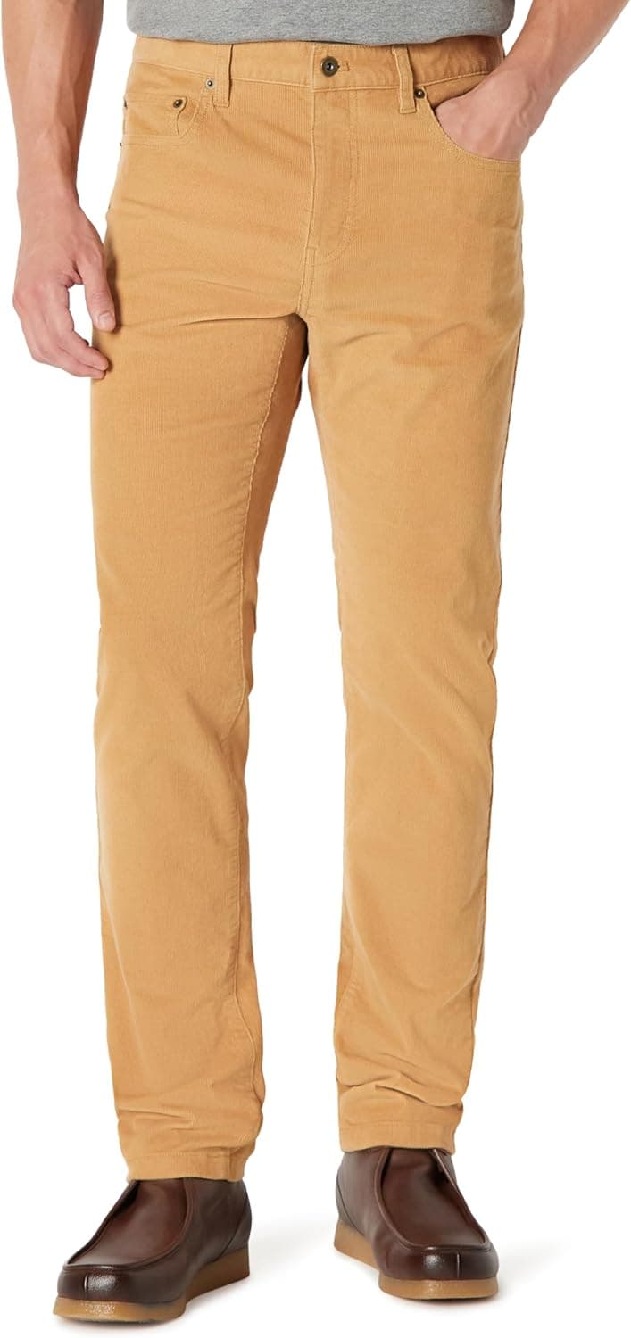 Amazon Essentials Slim Fit Corduroy Pants, 50% Off