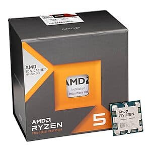 AMD Ryzen 5 7600X3D Raphael 6-Core Processor - $200 at Micro Center
