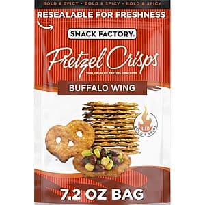 Buffalo Wing Pretzel Crisps - Stock Up and Save