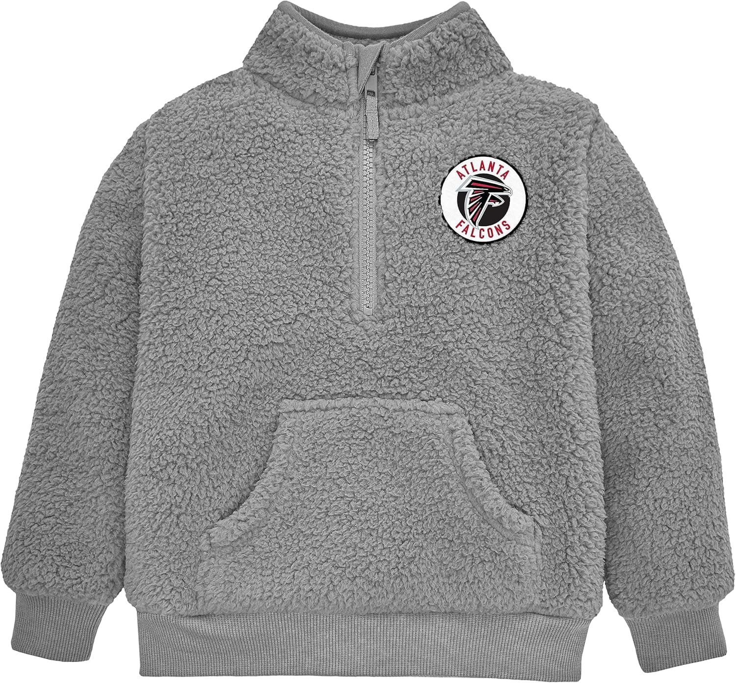 Gerber NFL Toddler Boys' 1/4 Zip Sherpa Pullover - Atlanta Falcons