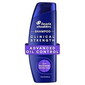 13.5-Oz Head & Shoulders Clinical Strength Advanced Oil Control Dandruff Shampoo $7.40 w/ Subscribe & Save