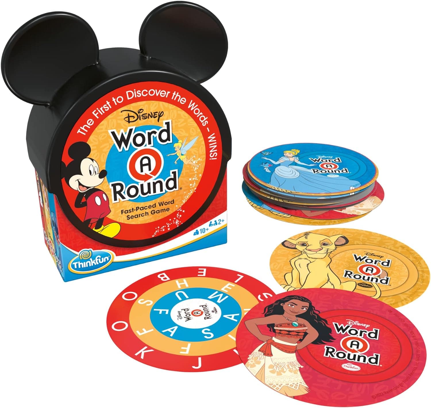Disney WordARound Trivia Game: Fun Family Brain Teasers