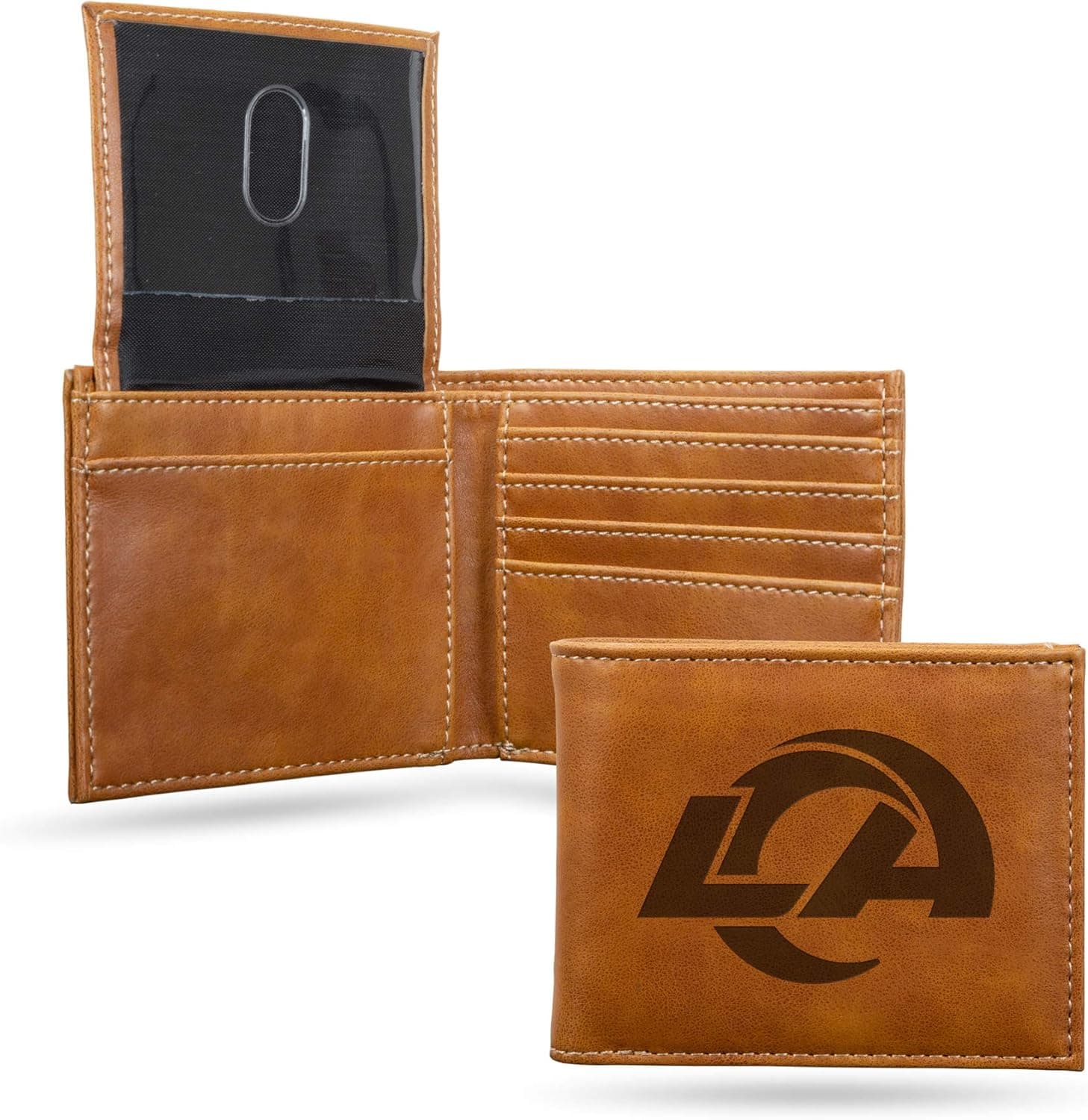 Rico Industries NFL Los Angeles Rams Laser Engraved Wallet