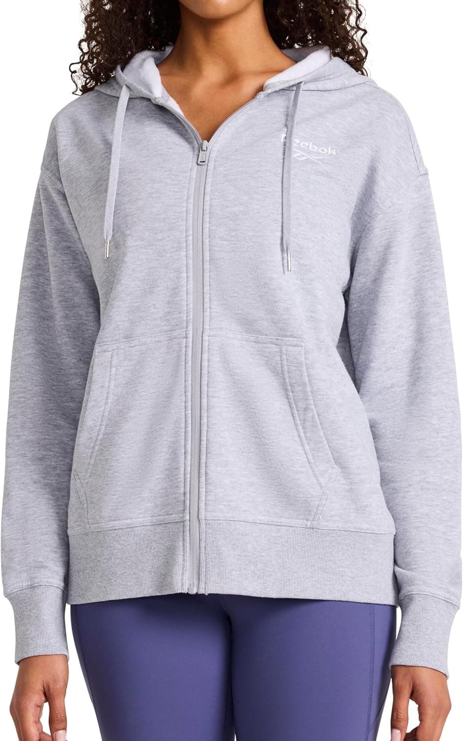 Reebok Women's Hoodie: Embroidered, Midweight Cotton-Poly