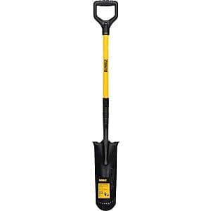 Sturdy DeWALT Fiberglass Drain Spade for $10