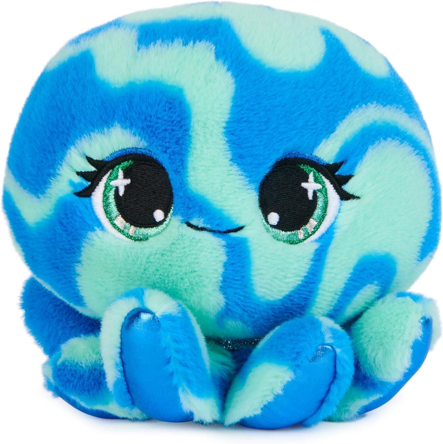 GUND P.Lushes Designer Fashion Pets Marina Coves Premium Octopus Stuffed Animal, Blue and Green, 6”