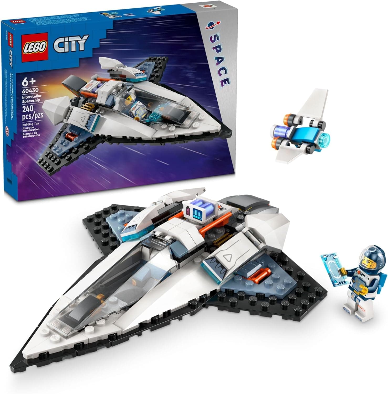 Blast Off with LEGO City Interstellar Spaceship Toy