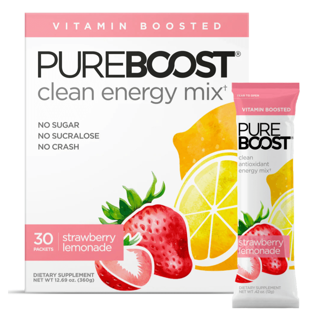 Pureboost Strawberry Lemonade Energy Mix: 43% Off