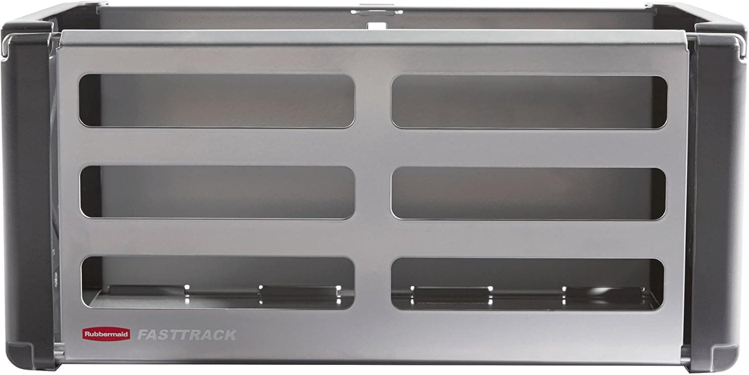 Rubbermaid FastTrack Rail Bins for Garage & Home Storage