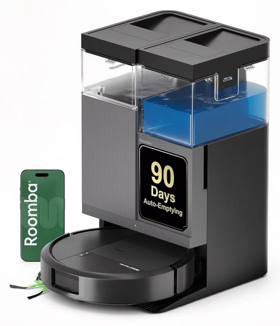 Roomba Plus 415X: Hands-Free Vacuum and Mop Combo for a Spotless Home
