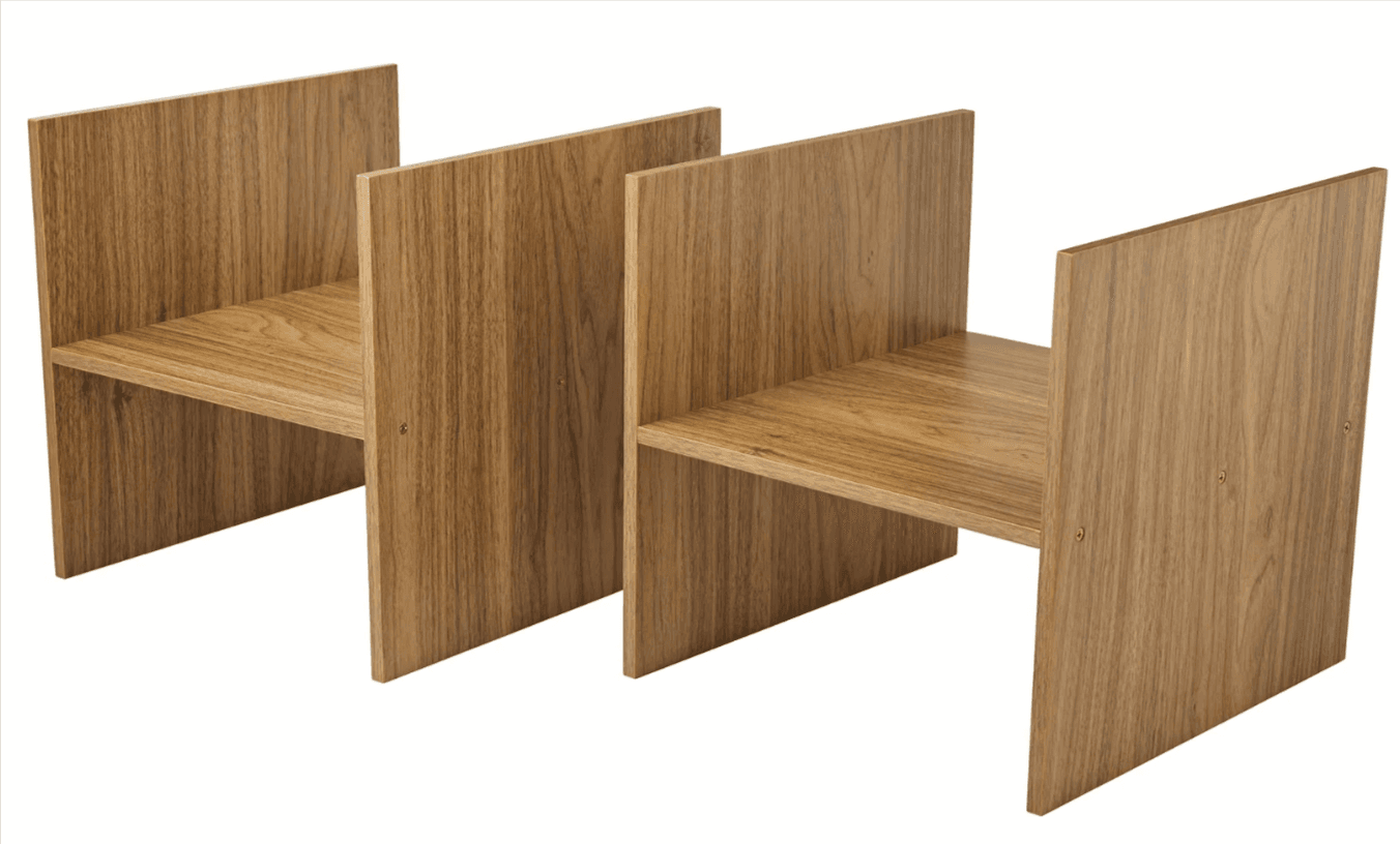 Set-of-2 Mainstays Cube Storage H Inserts Walmart