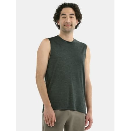 Athletic Works Men's & Big Men's Jersey and Space Dye Muscle Tee, Sizes XS-5XL