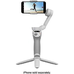 DJI Osmo Mobile SE Gimbal 3-Axis Stabilizer w/Auto Tracking & Built-in Tripod $58 + Free Shipping