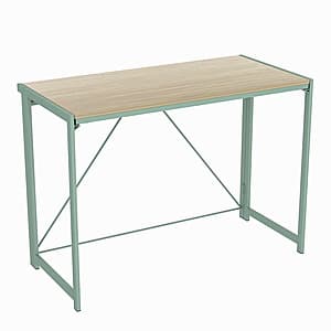Mainstays Folding Desk (Sage Green Frame w/ Natural Top) $29.50