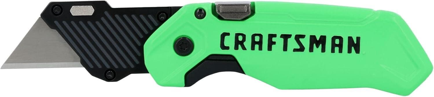 Craftsman Folding Utility Knife with High Visibility