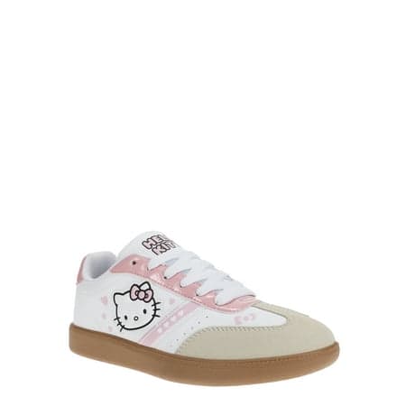 Hello Kitty by Sanrio Women's Casual T-Toe Sneakers