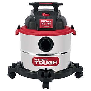 Powerful 4 HP Stainless Steel Wet Dry Vacuum for $24