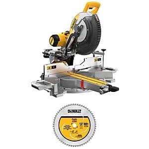 DEWALT 12" Compound Miter Saw with Accessories - $409 + Free Shipping