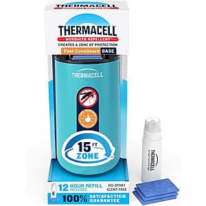 Mosquito-Repelling Patio Shield: Thermacell Cartridge + 3 Mats for $6.70
