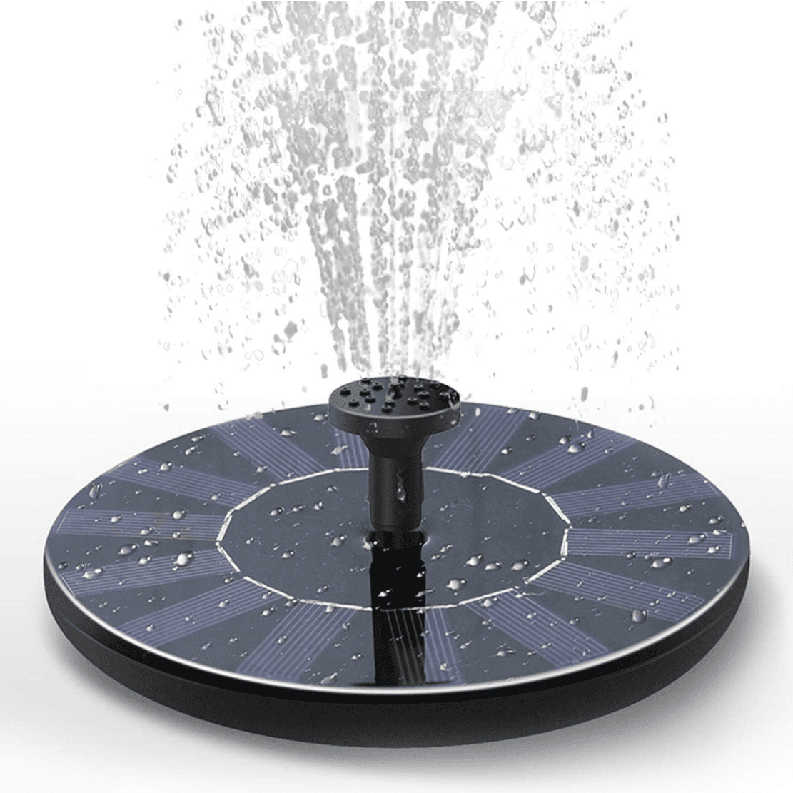 Solar Birdbath Fountain for $10 on Amazon