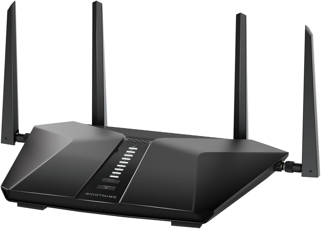 Netgear Nighthawk 5-Stream AX3600 Dual-Band WiFi 6 Router (up to 3.45Gbps) - RAX41