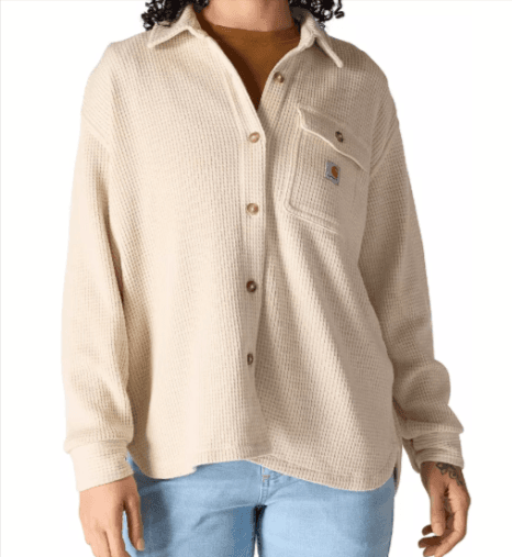 Carhartt Women's Waffle Knit Shirt at 64% Off