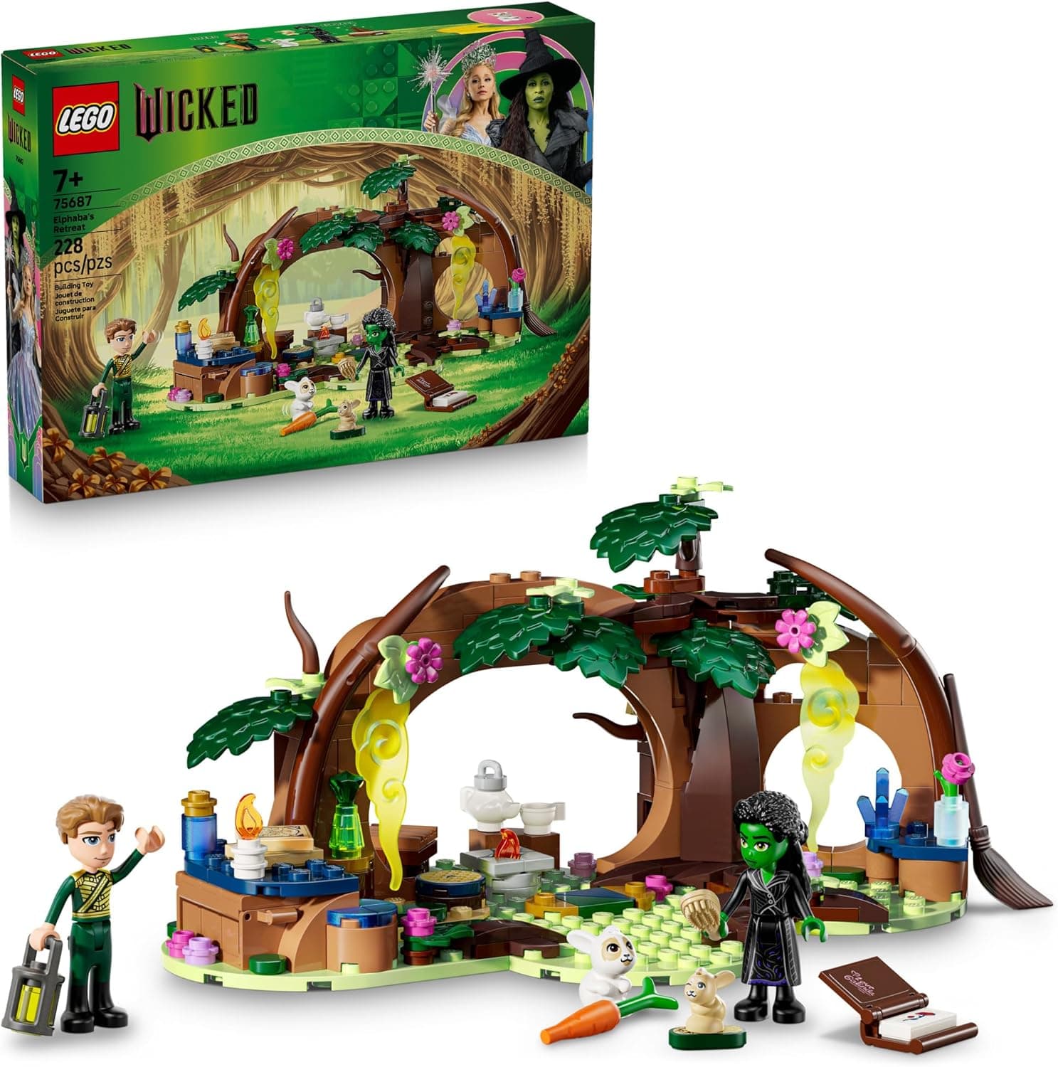 Explore Elphaba's Enchanted Retreat with LEGO Wicked Set